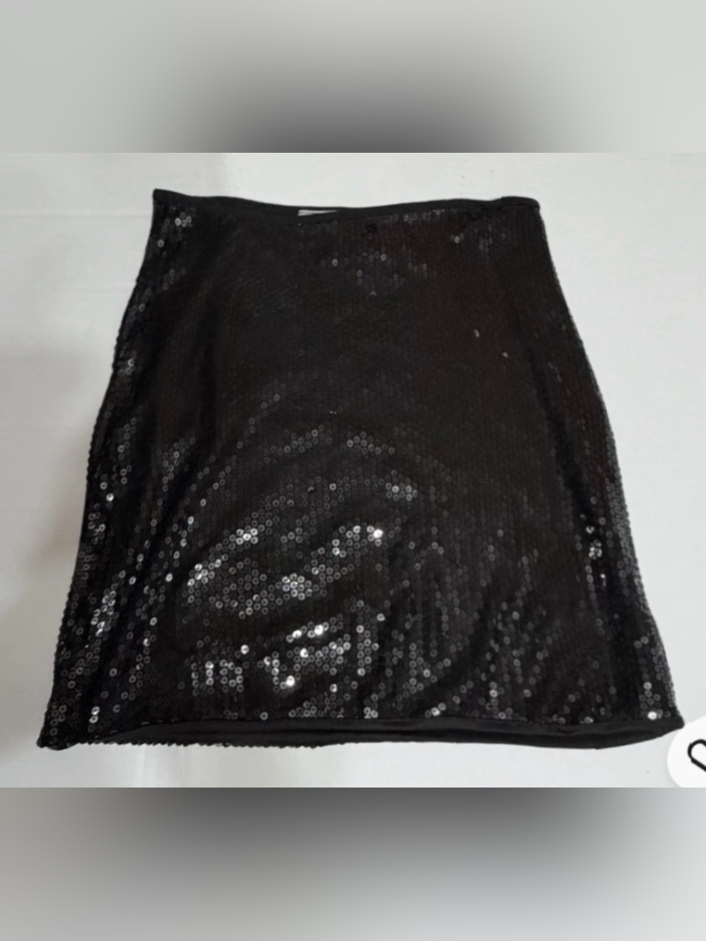 Body Central Black Sequin Mini Skirt